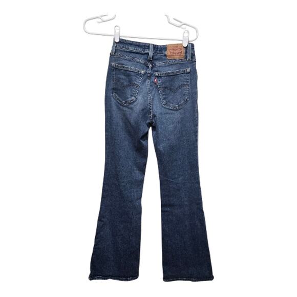 Levi’s 726 High Rise Flare Jeans Medium Wash Size 26 - Picture 2 of 9